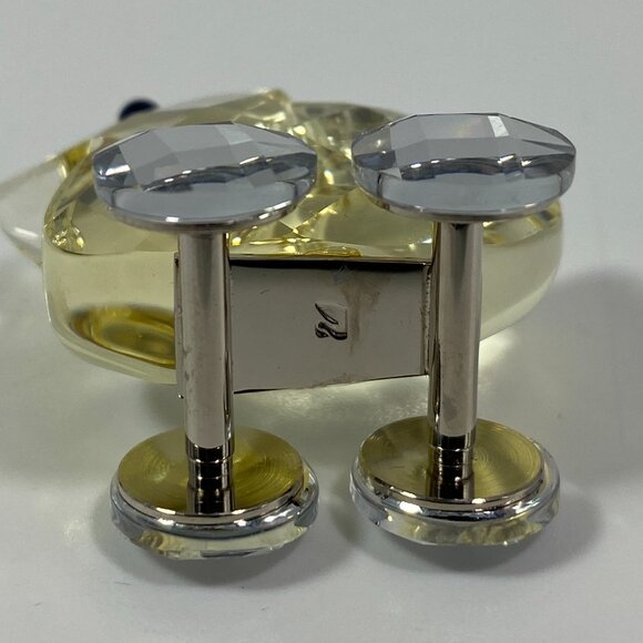 RARE Swarovski Crystal Lucy The Duck Rolling On Wheels Yellow #657107 Retired - Picture 9 of 10